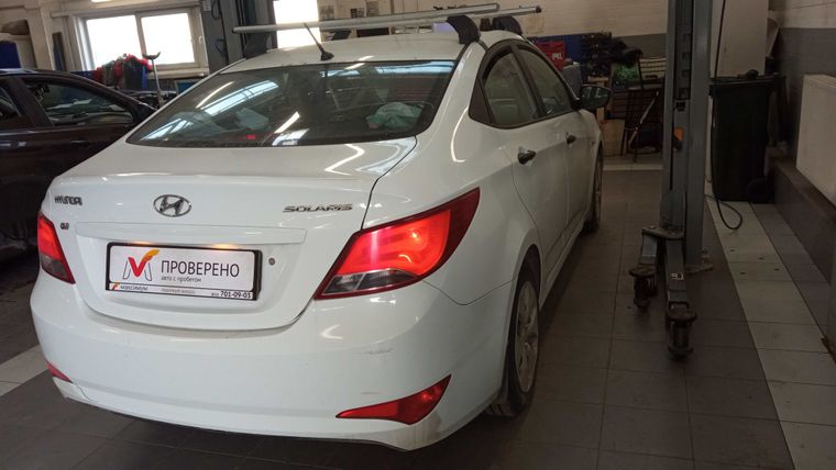 Hyundai Solaris 2014 года, 132 892 км - вид 3