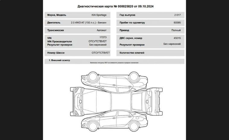 KIA Sportage 2017 года, 80 595 км - вид 24