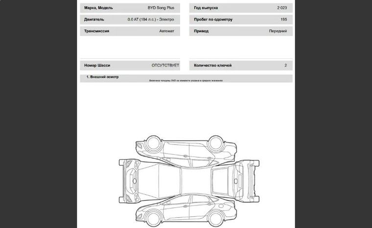 BYD Song Plus 2023 года, 195 км - вид 32