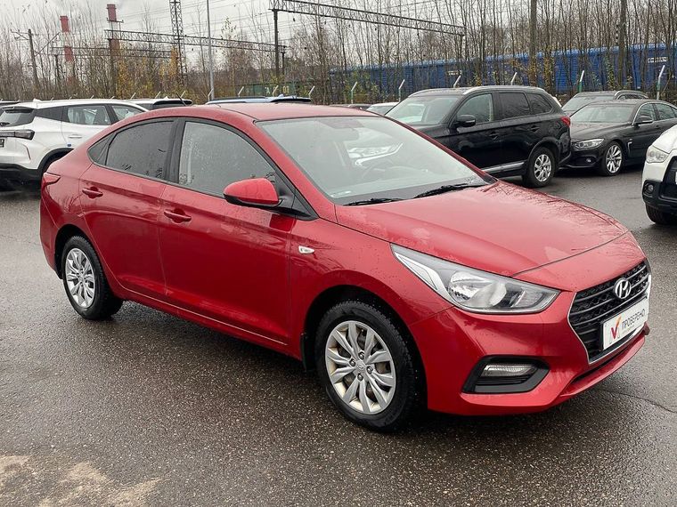 Hyundai Solaris 2018 года, 140 750 км - вид 3