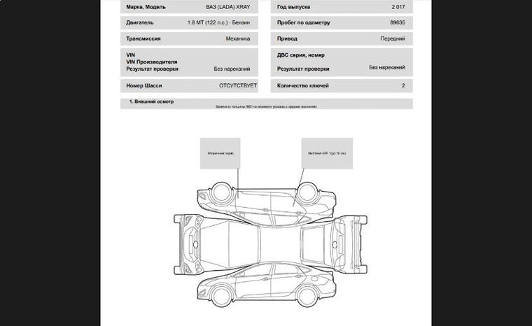 ВАЗ (LADA) XRAY 2017 года, 89 000 км - вид 19