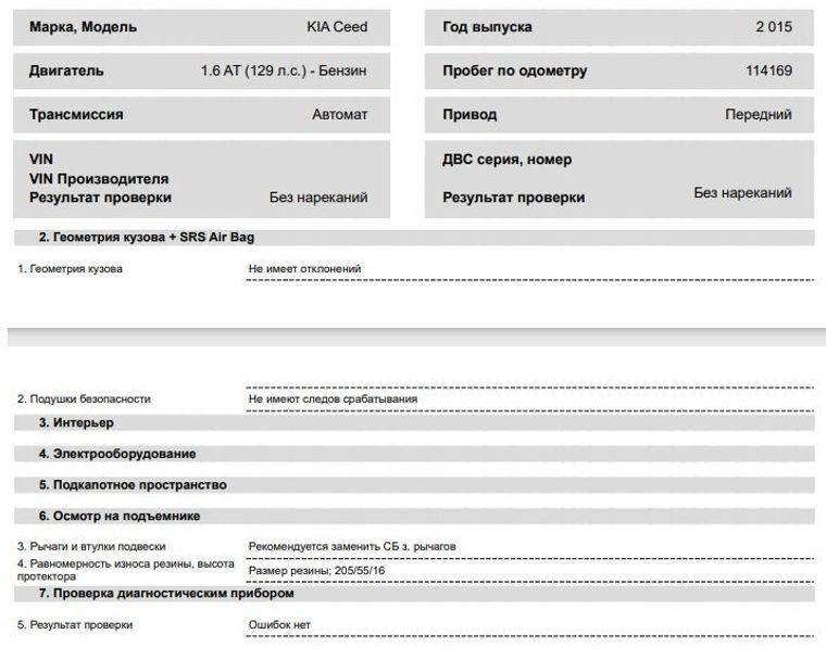 KIA Ceed 2015 года, 114 169 км - вид 19