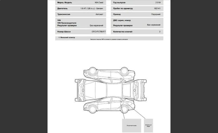 KIA Ceed 2019 года, 183 141 км - вид 21