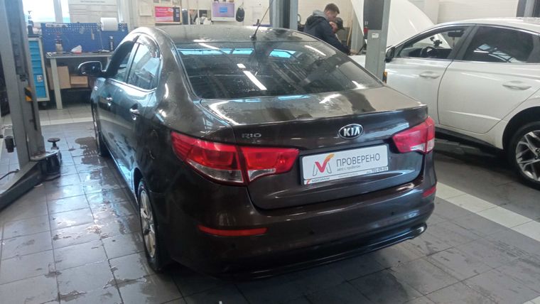 KIA Rio 2016 года, 147 536 км - вид 4