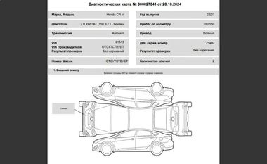 Honda CR-V 2007 года, 207 559 км - вид 20