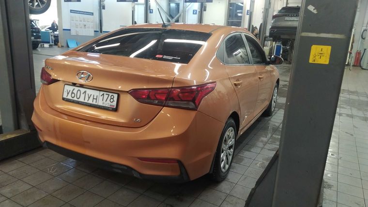 Hyundai Solaris 2017 года, 97 173 км - вид 3