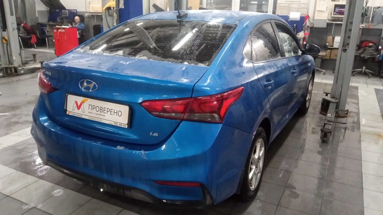 Hyundai Solaris 2017 года, 147 428 км - вид 3