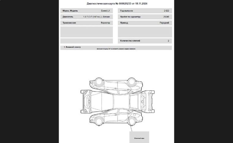 Exeed LX 2022 года, 29 248 км - вид 28