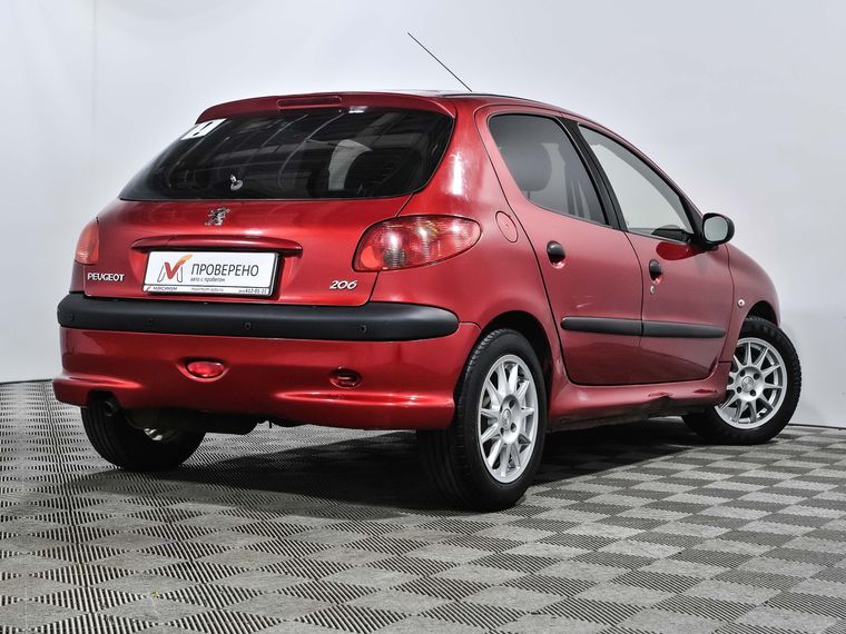 Peugeot 206 2007 года, 145 875 км - вид 4