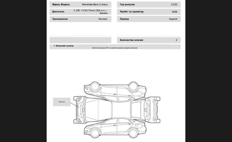 Mercedes-Benz C-класс 2023 года, 12 000 км - вид 28