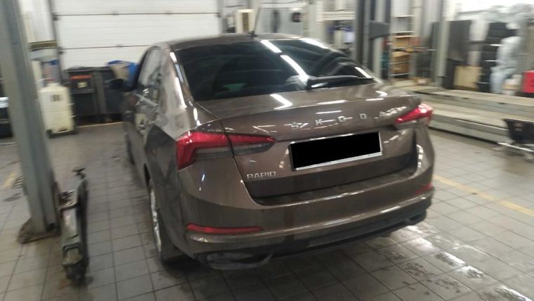 Skoda Rapid 2022 года, 44 576 км - вид 4 Skoda Rapid 2022 года, 44 576 км - вид 4