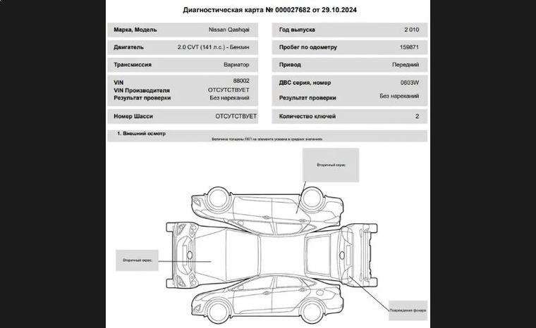 Nissan Qashqai 2010 года, 159 871 км - вид 21