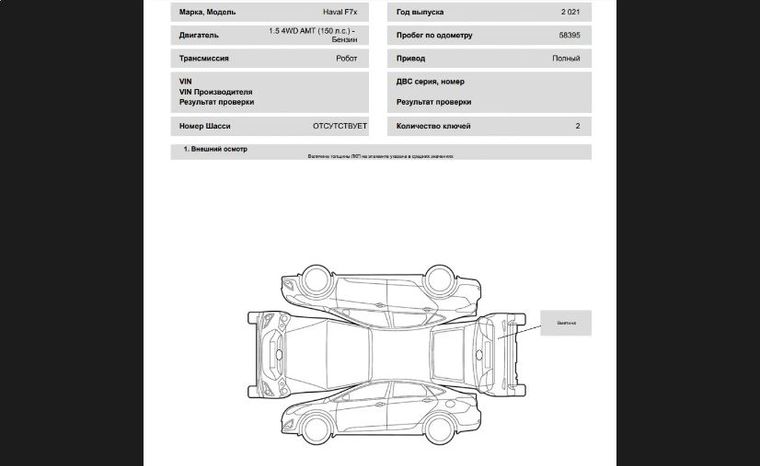 Haval F7x 2021 года, 58 395 км - вид 22