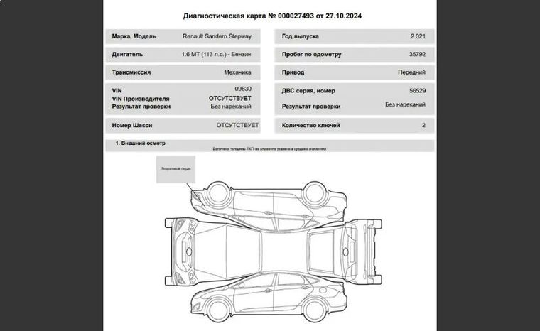 Renault Sandero Stepway 2021 года, 35 792 км - вид 17