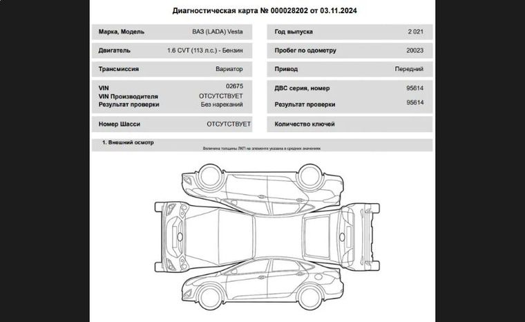 ВАЗ (LADA) Vesta 2021 года, 19 800 км - вид 16