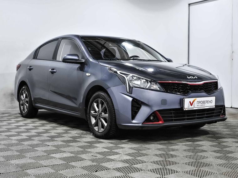 KIA Rio 2022 года, 74 542 км - вид 5