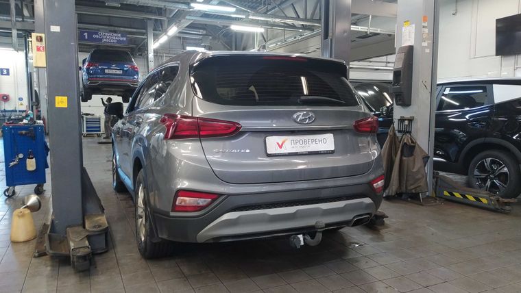 Hyundai Santa Fe 2019 года, 114 701 км - вид 4
