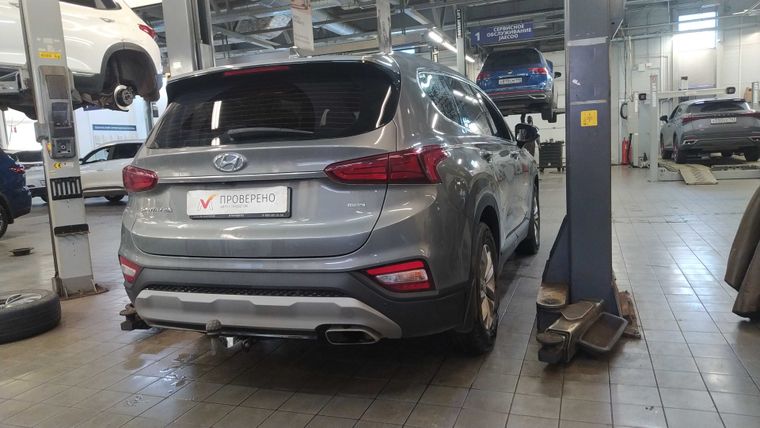 Hyundai Santa Fe 2019 года, 114 701 км - вид 3