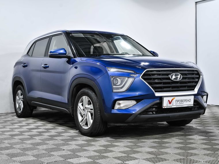 Hyundai Creta 2021 года, 80 997 км - вид 3