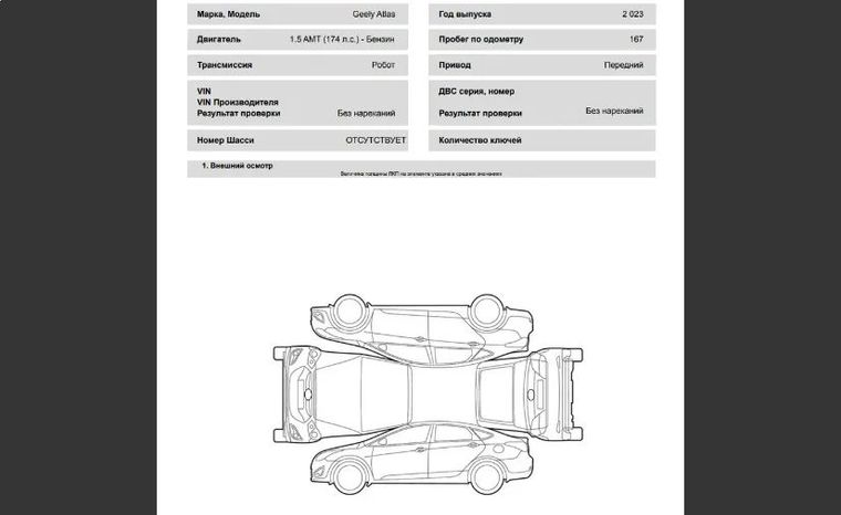 Geely Atlas 2023 года, 167 км - вид 21