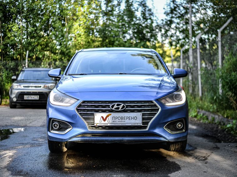 Hyundai Solaris 2017 года, 160 900 км - вид 3