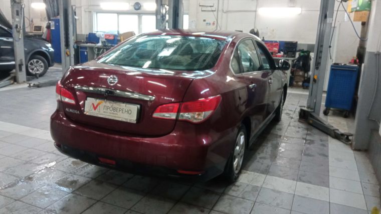 Nissan Almera 2014 года, 163 649 км - вид 3
