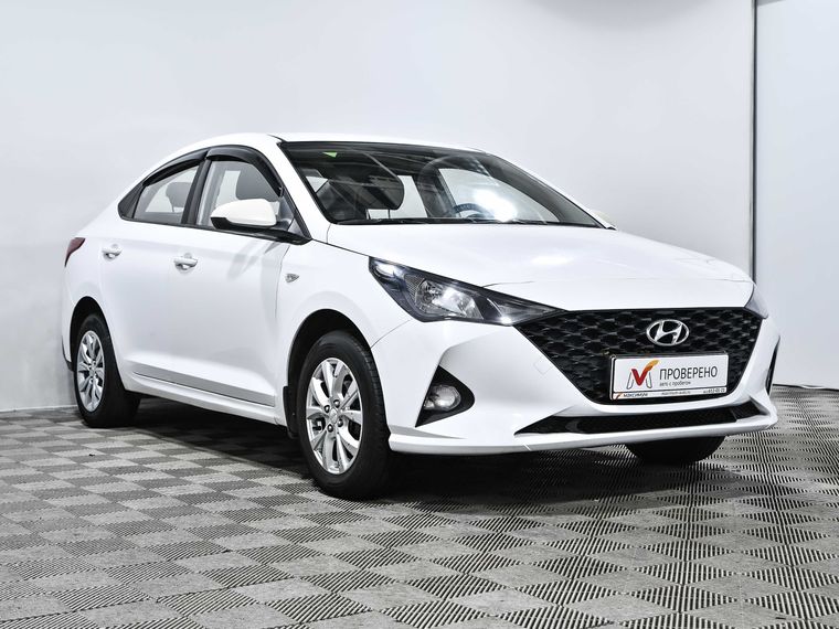 Hyundai Solaris 2021 года, 99 359 км - вид 3