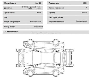 Audi Q5 2021 года, 42 657 км - вид 25