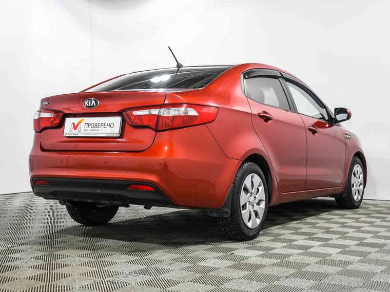 KIA Rio 2014 года, 82 690 км - вид 5