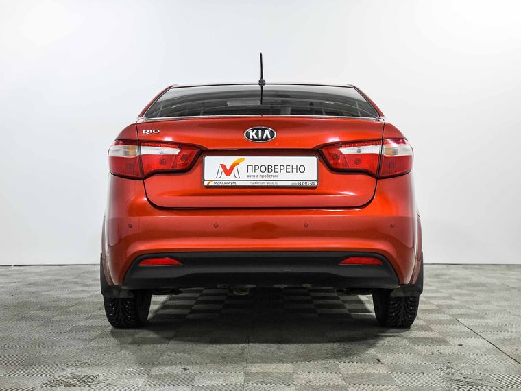 KIA Rio 2014 года, 82 690 км - вид 6