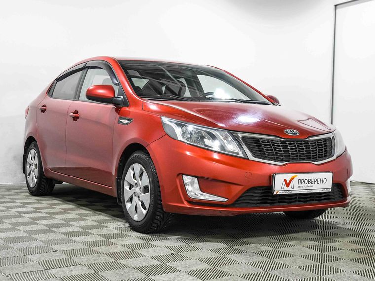 KIA Rio 2014 года, 82 690 км - вид 4