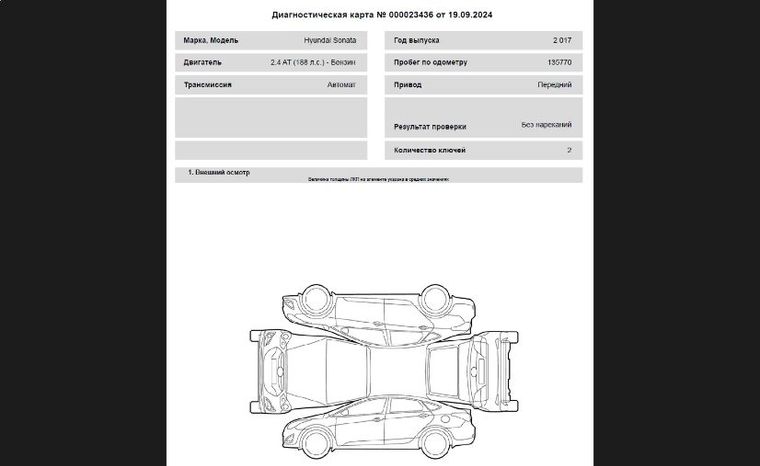 Hyundai Sonata 2017 года, 135 770 км - вид 30